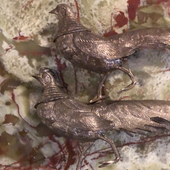 EXIMIOUSLondon centerpiece Etched Pair - Picture 2 of 8